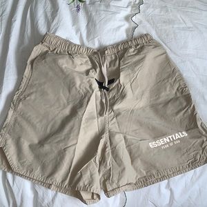 fear of god essentials waterproof shorts